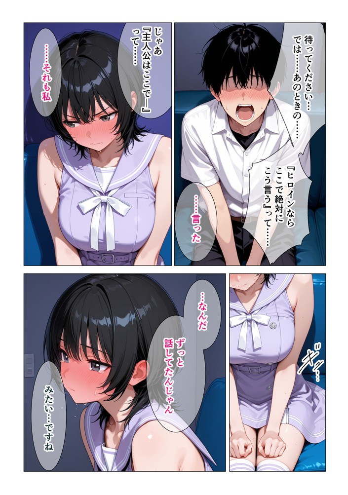 隠れオタクな一軍ギャルの秘密を受け入れたら、マンガの続きをセックスで実演する事になった37