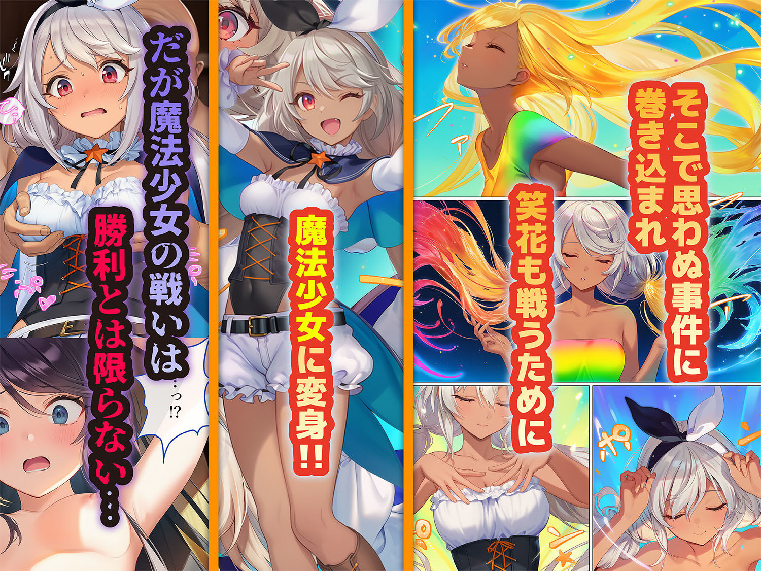 魔法少女WISHES 搾乳牧場編 笑花＆叶BAD3
