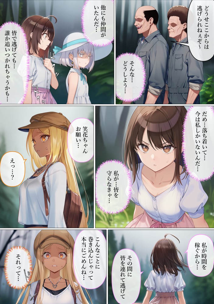 魔法少女WISHES 搾乳牧場編 笑花＆叶BAD69