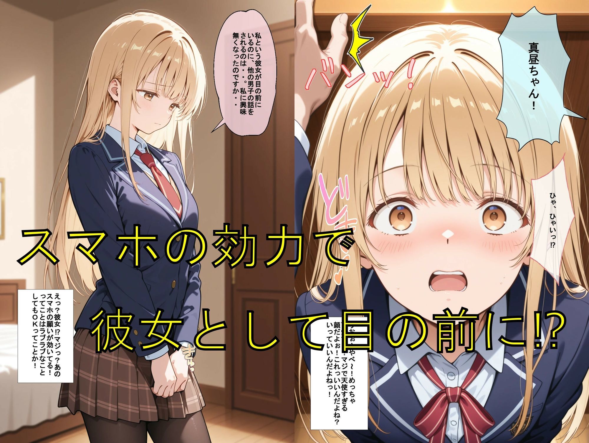 推しキャラ召喚した俺！ 天使様のような可愛い美少女とラブラブな時間を 〜椎〇 真昼〜ver3
