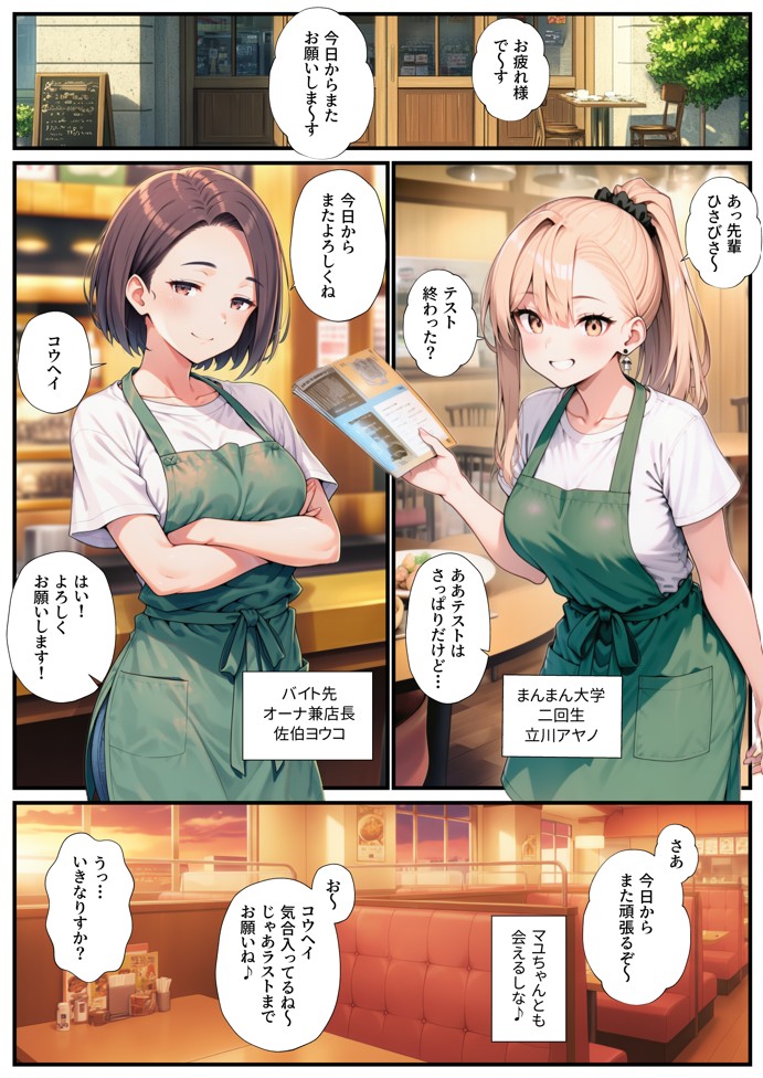 オタクの俺がバイト先でハーレムセックスしまくった話15