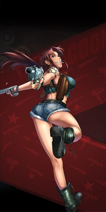 BLACK LAGOON Heaven’s Shotのレヴィの立ち絵