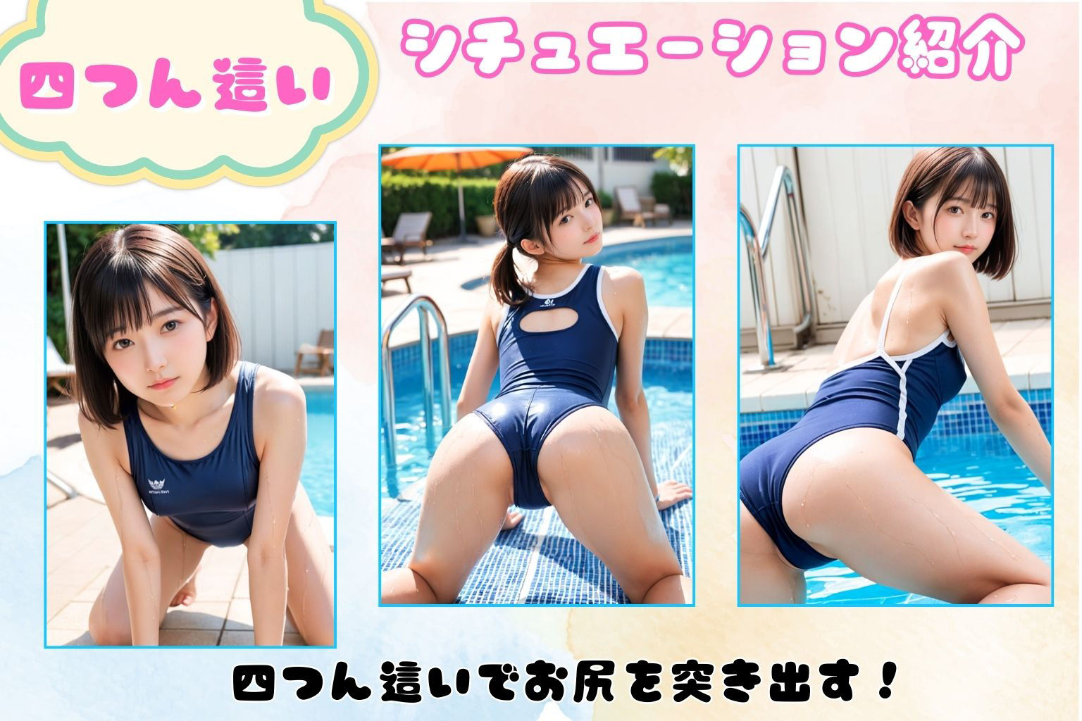 【水泳部】渚みさき！初のえっちな写真集発売！5