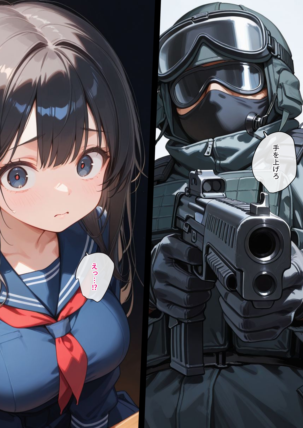 学校を占拠したテロリストがド変態だったら13