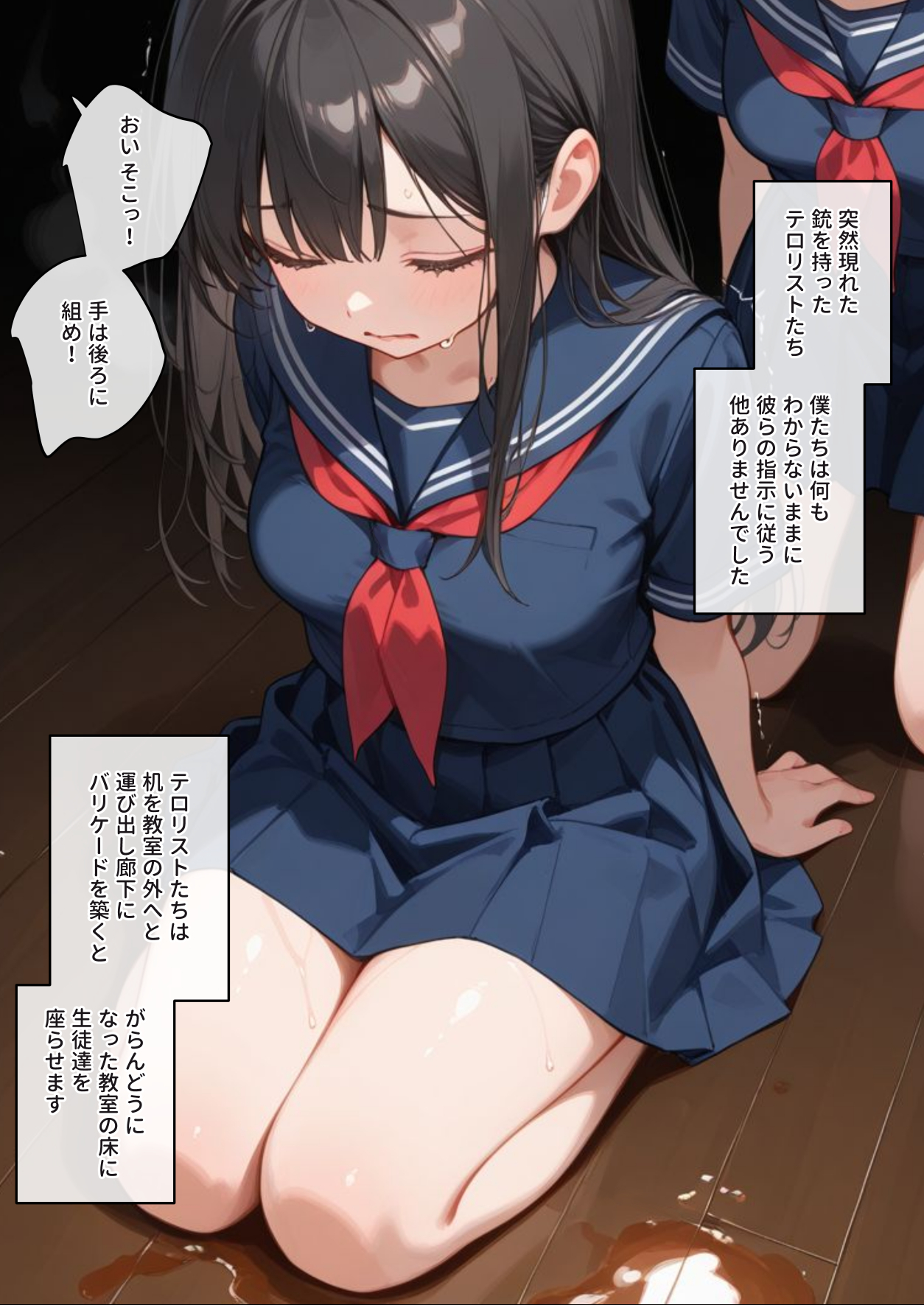 学校を占拠したテロリストがド変態だったら14