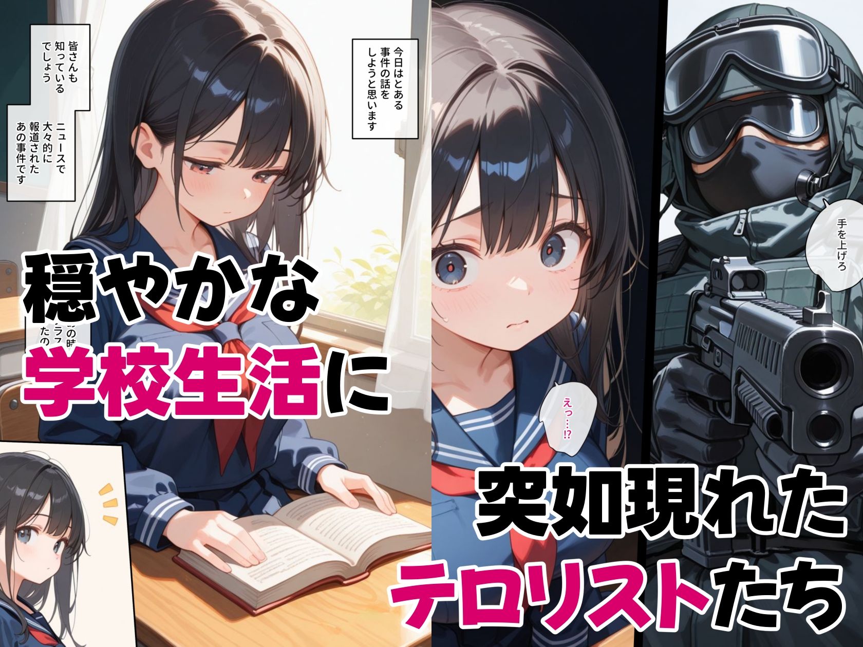 学校を占拠したテロリストがド変態だったら2