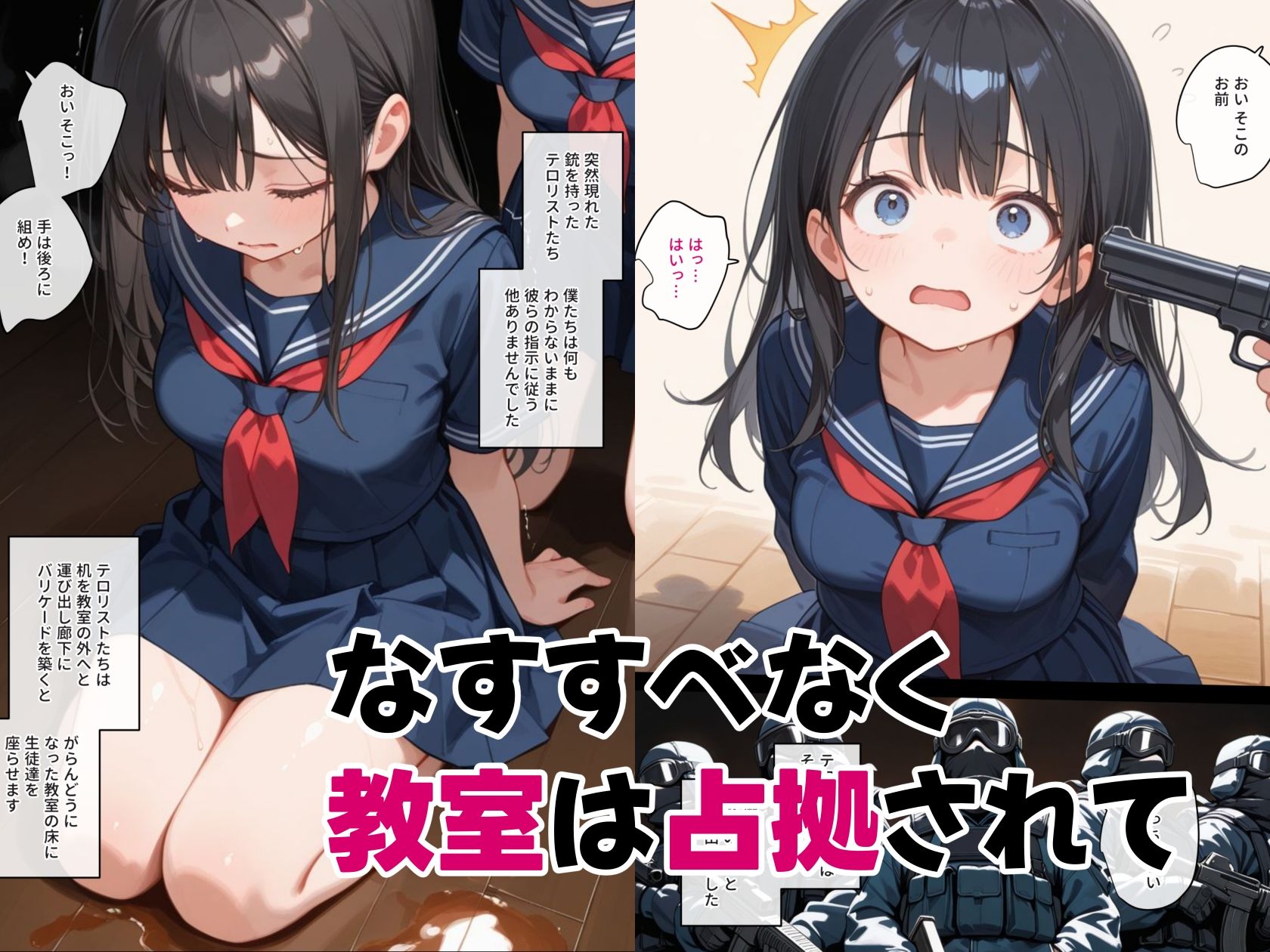 学校を占拠したテロリストがド変態だったら3