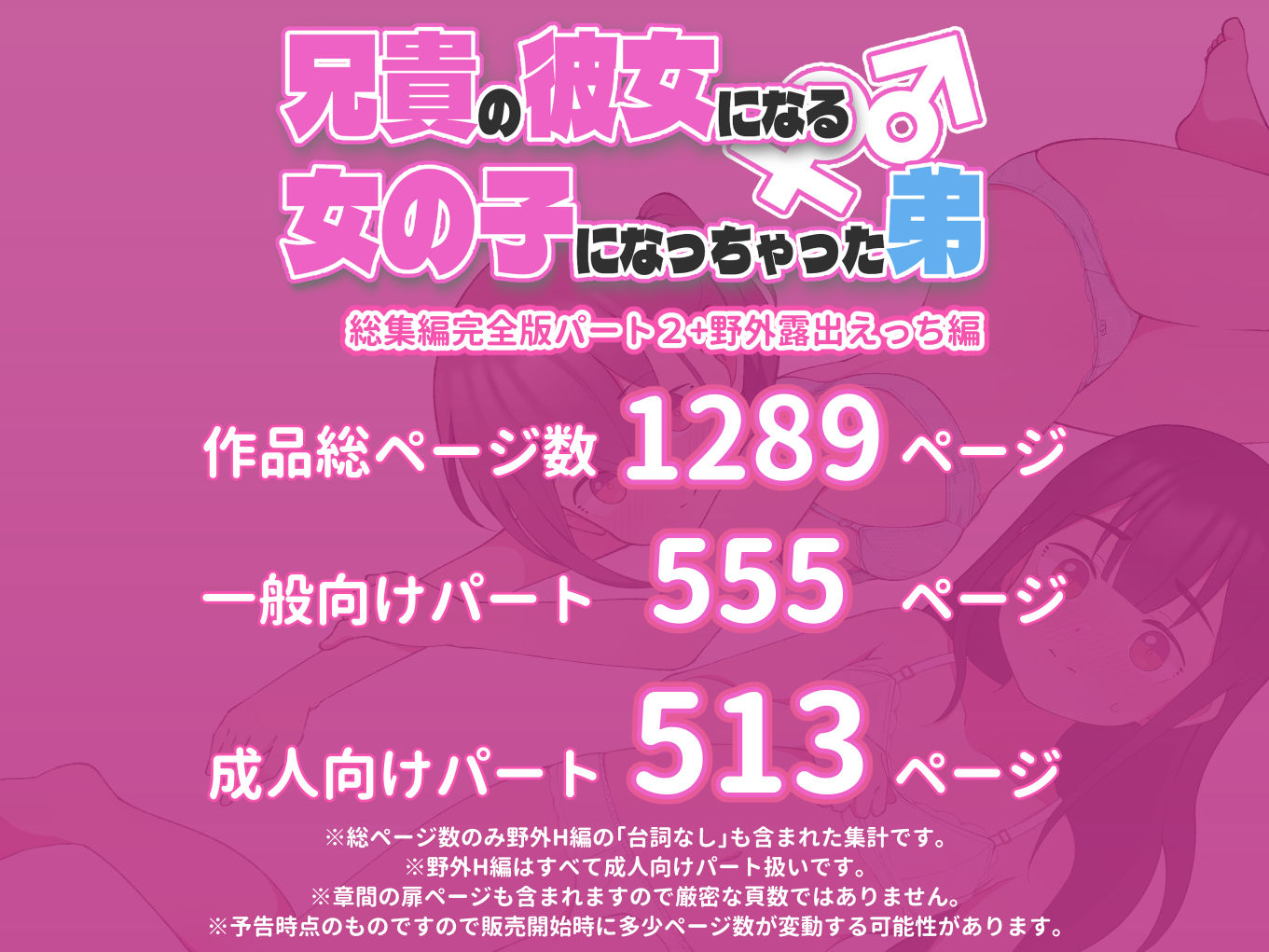 兄貴の彼女になる女の子になっちゃった弟 総集編完全版211