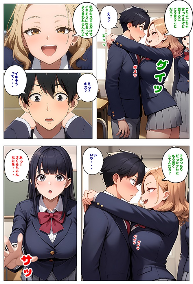 【メッチャエロい作品なので新作セールします】委員長とギャルがセックス勝負を始めたんだが俺が審判をする事になった話18