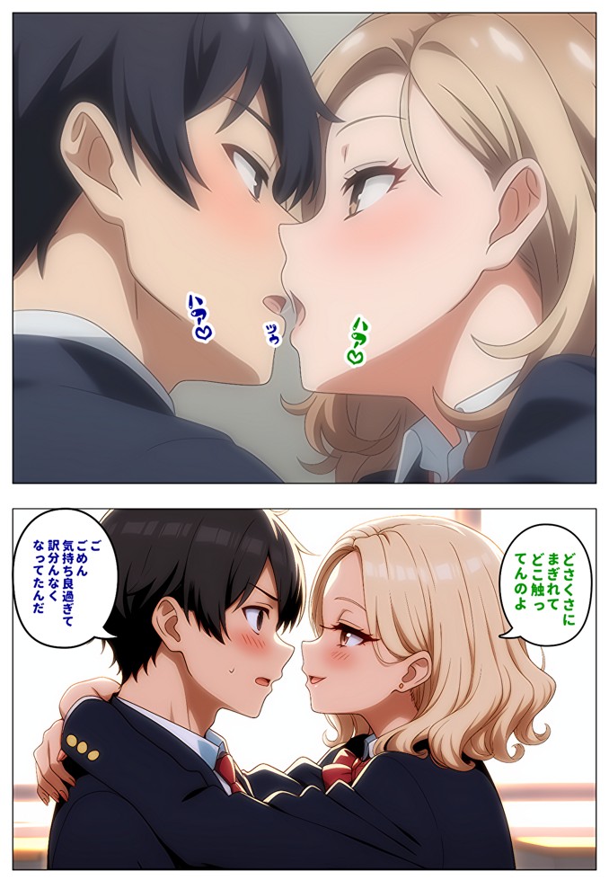 【メッチャエロい作品なので新作セールします】委員長とギャルがセックス勝負を始めたんだが俺が審判をする事になった話23