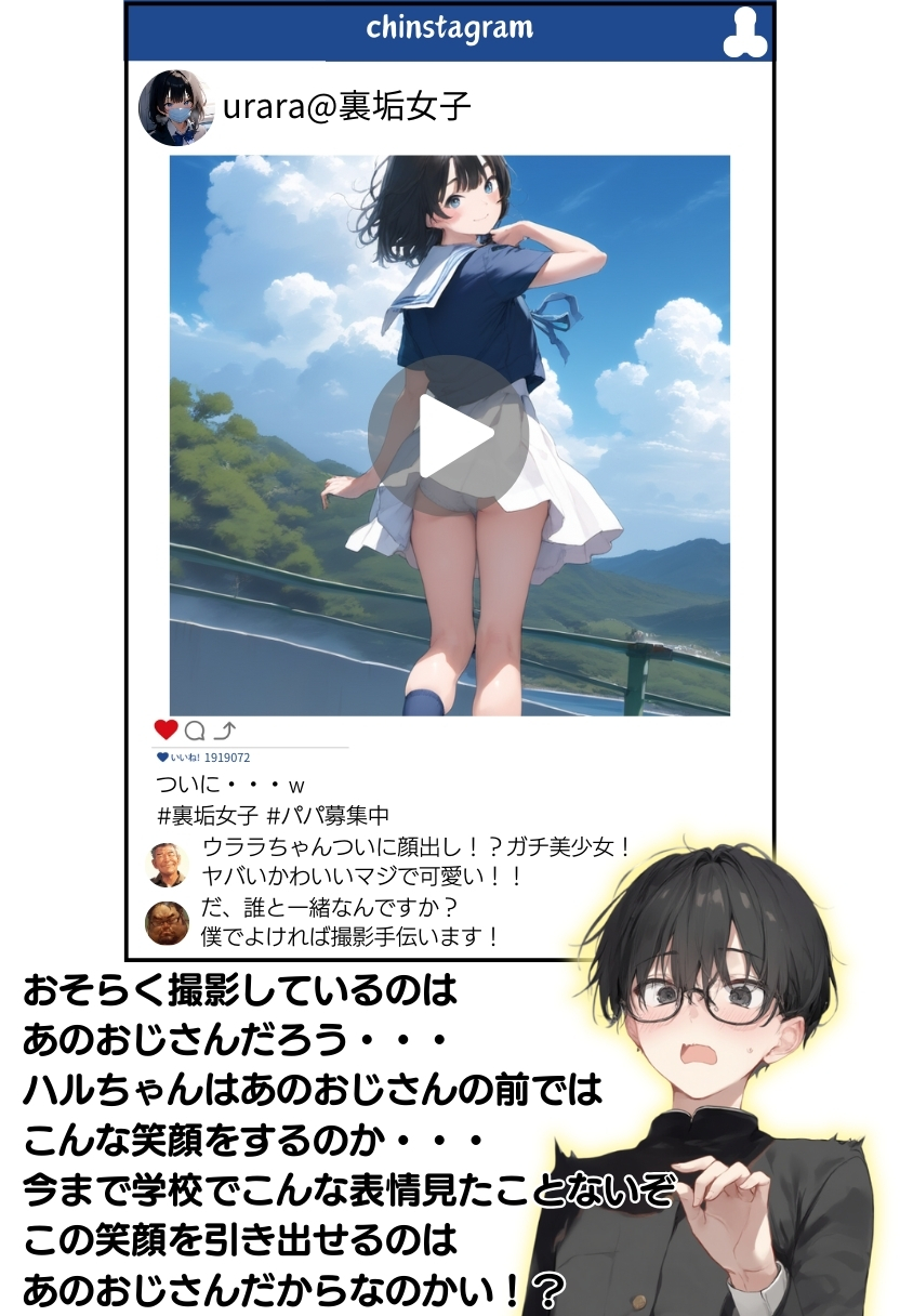 地味で華奢な裏垢女子がおじさんに甘やかされてハメ撮り撮影〜BSS編、僕が先に好きだったのに〜102