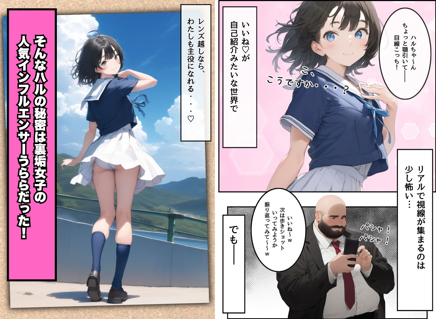 地味で華奢な裏垢女子がおじさんに甘やかされてハメ撮り撮影〜BSS編、僕が先に好きだったのに〜4