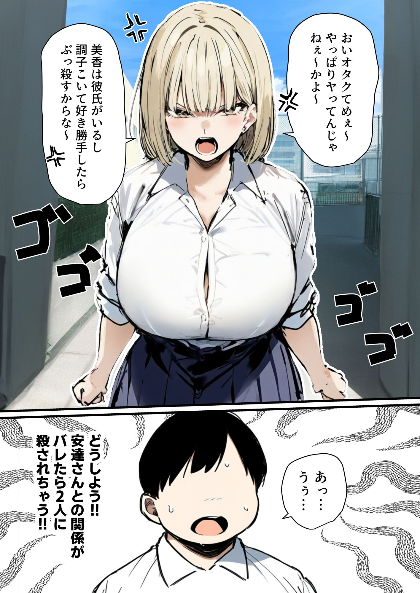 彼氏と喧嘩するたびに僕のチンポでオナニーするギャル24