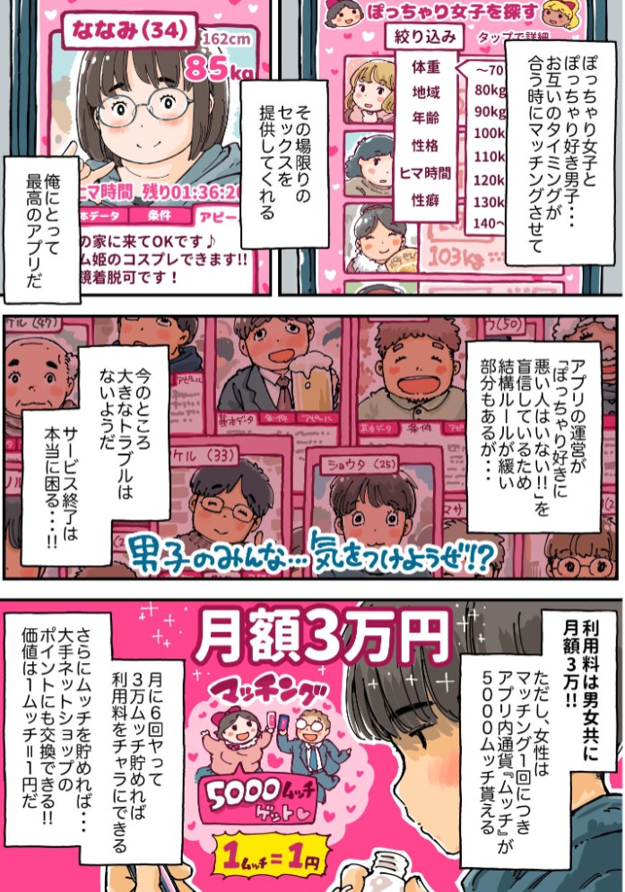 ムッチングアプリ ～ゆきっぺの思い出～6