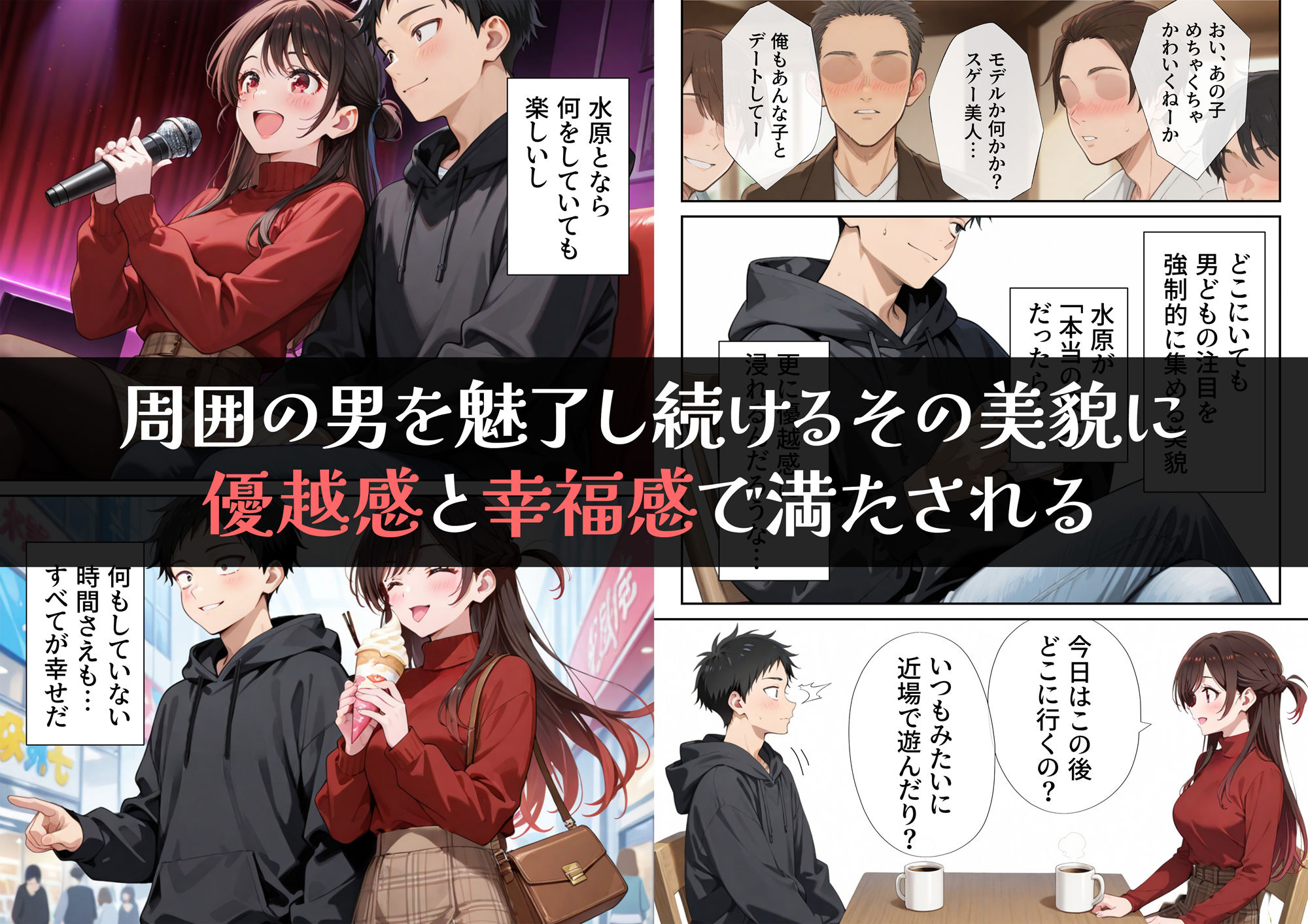 レンタル彼女、催◯洗脳で寝取ります3