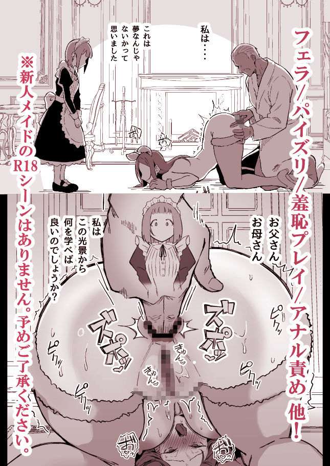 憧れの先輩メイド長の夜伽を見学9