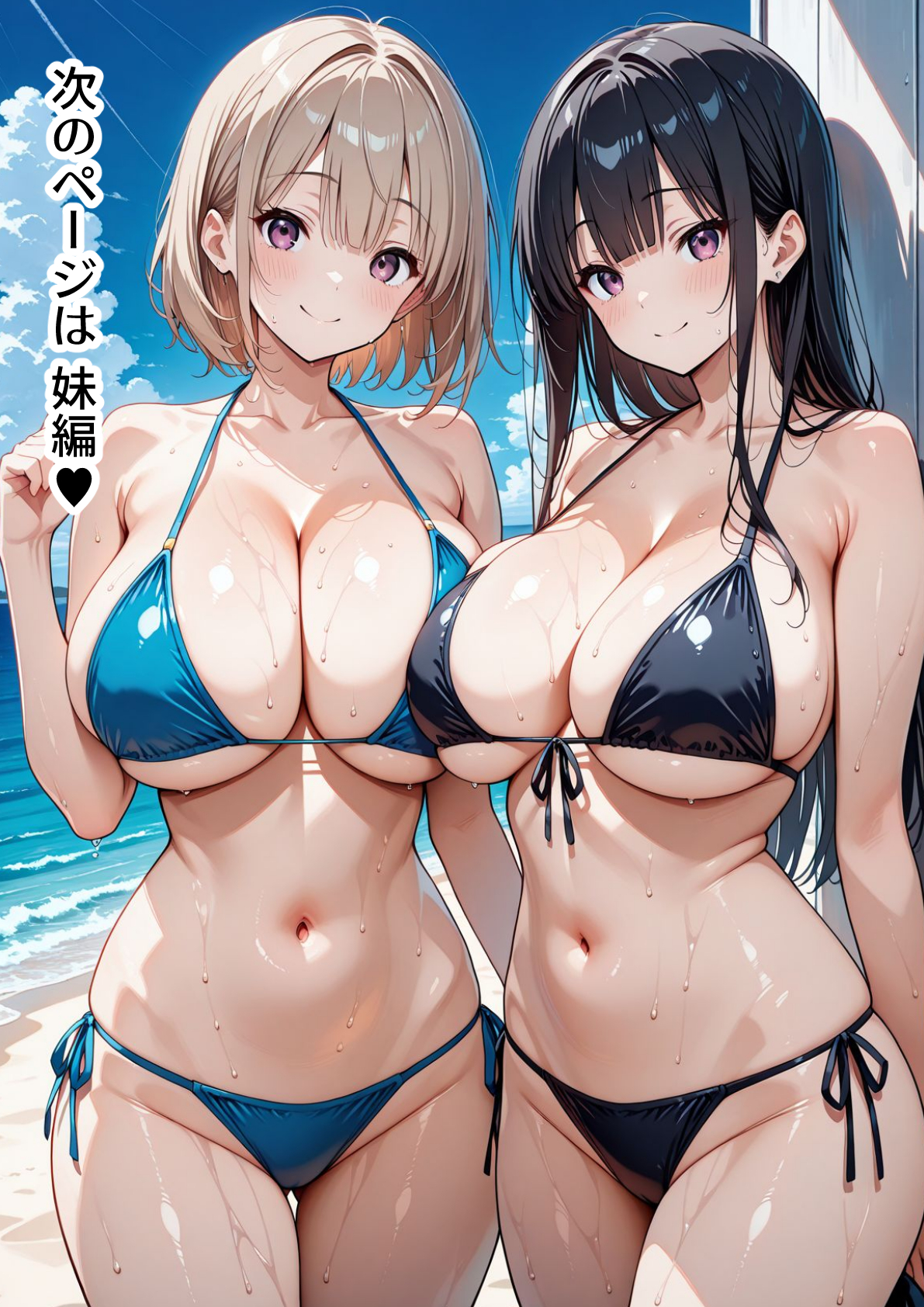 義理のJ◯姉妹とイチャラブ性活24