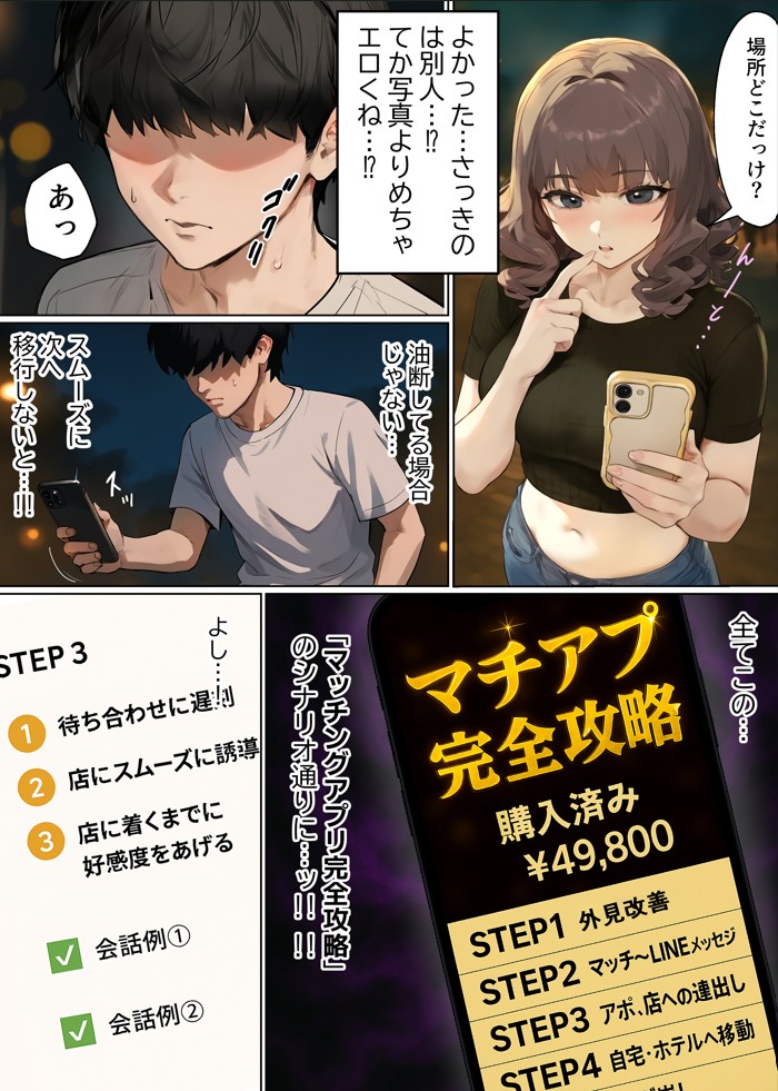 【実話】童貞マチアプ体験記！冴えないエンジニア（23）が愛を証明するまでwww19