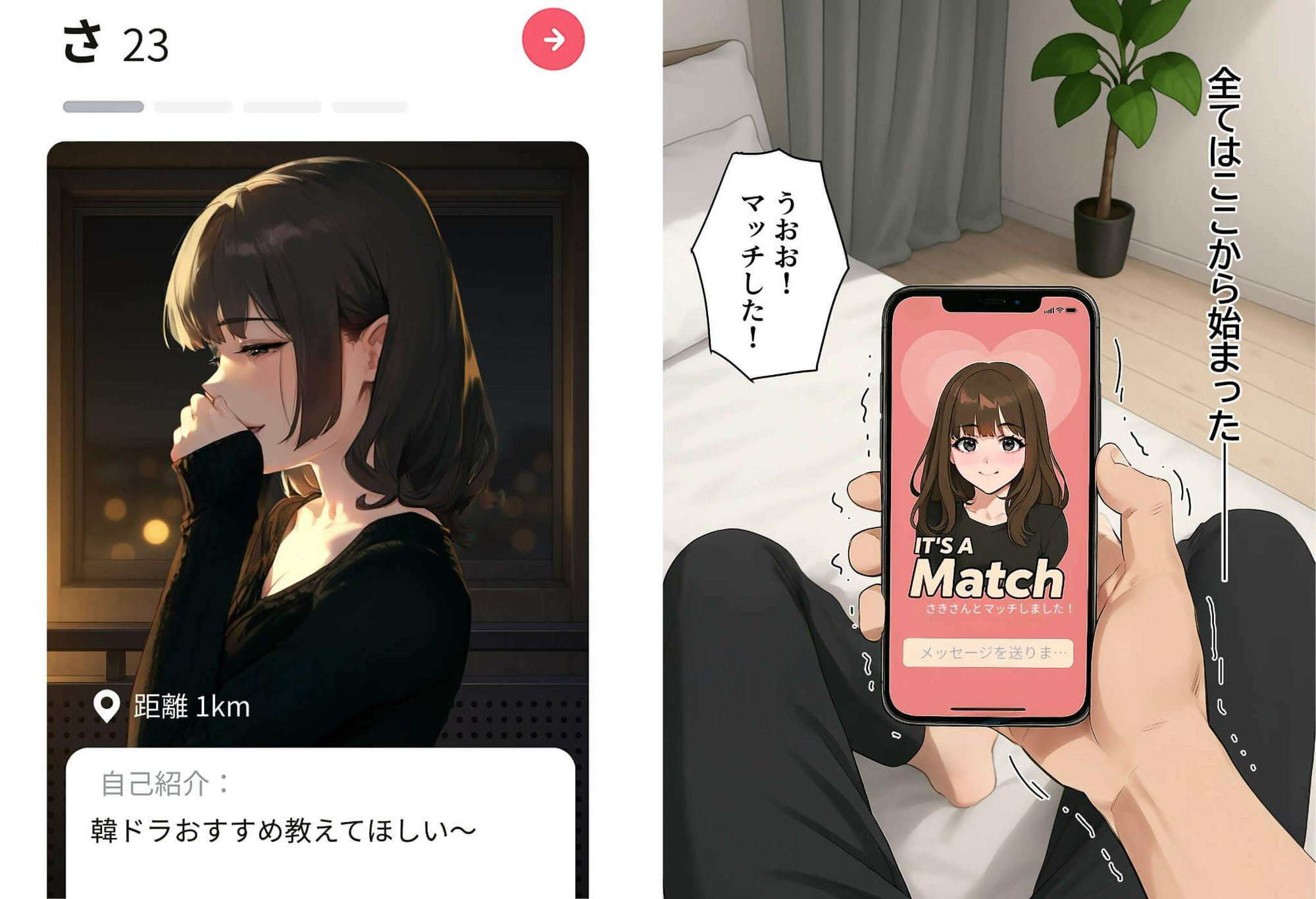 【実話】童貞マチアプ体験記！冴えないエンジニア（23）が愛を証明するまでwww3