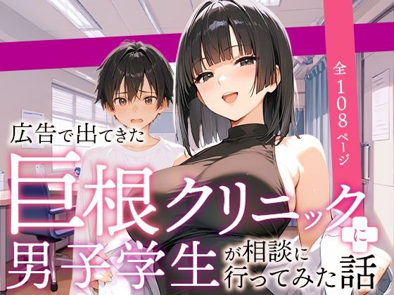 広告で出てきた巨根クリニックに男子学生が相談に行ってみた話1