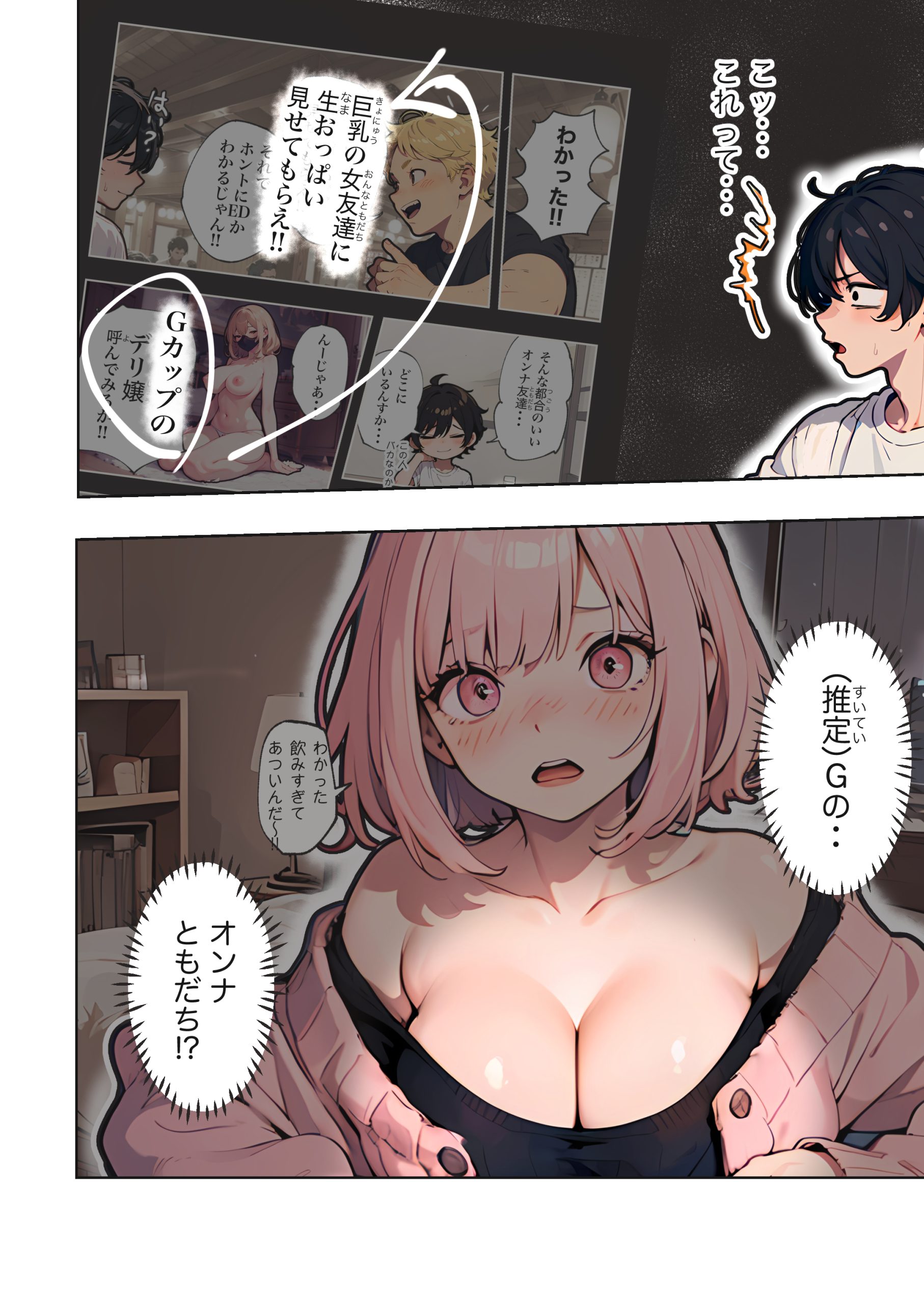 巨乳ガチャ当てちゃいました。〜幼なじみの急成長した乳圧で脳もチ◯コも壊された話〜29