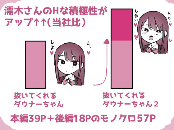 抜いてくれるダウナーちゃん テスト明けのエッチが最高すぎた編10