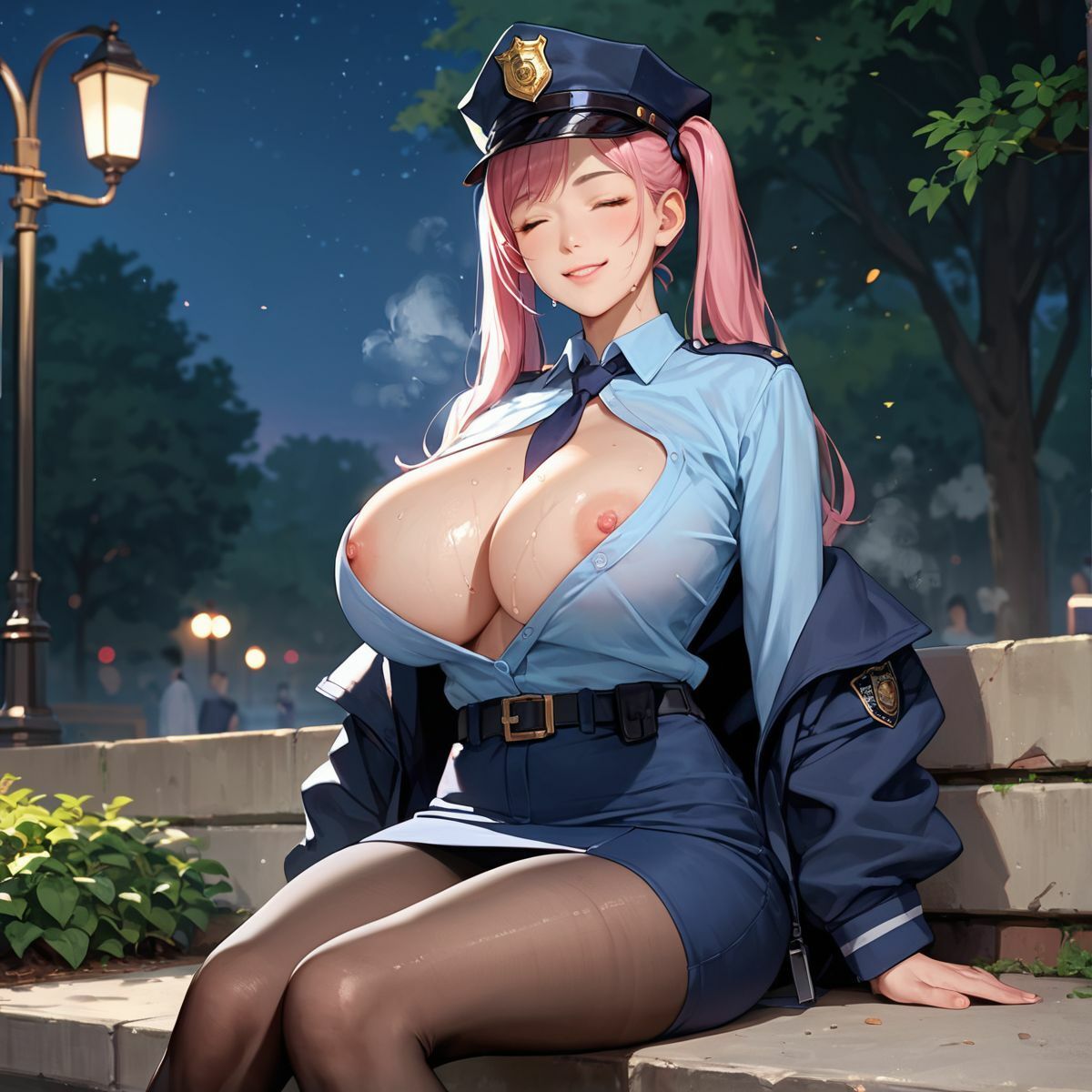 性欲処理課の淫乱婦警18