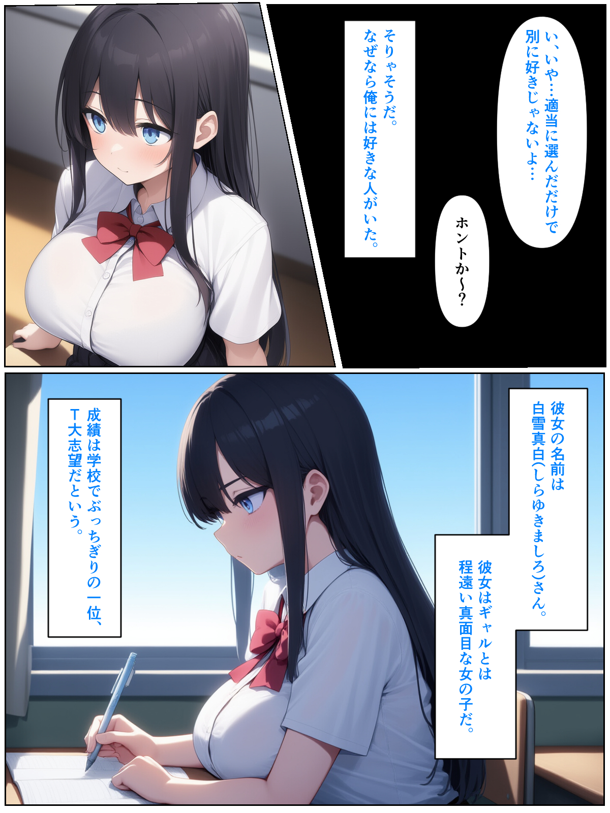 優等生の金髪ツインテの巨乳ギャルさんとラブラブエッチする話8