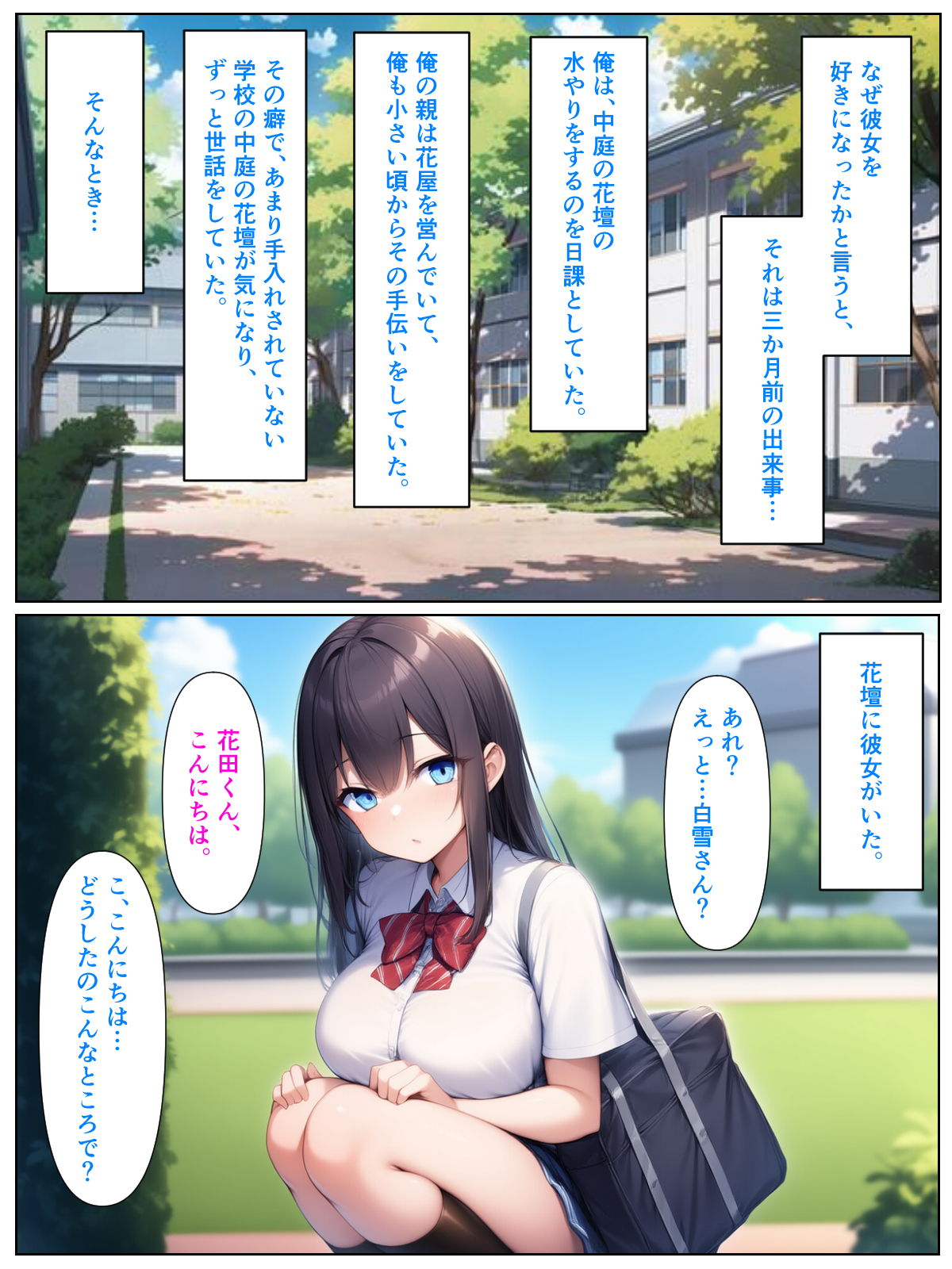 優等生の金髪ツインテの巨乳ギャルさんとラブラブエッチする話9