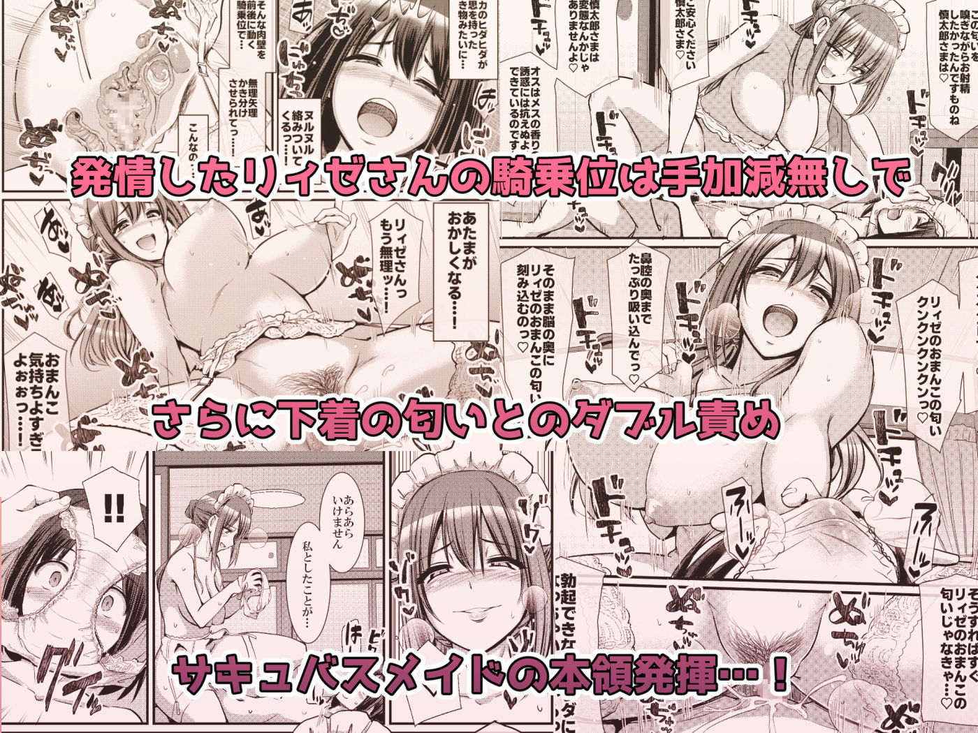 あまあまサキュバスメイドリィゼさん29