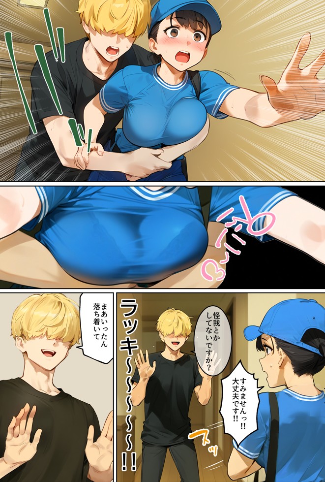 【実話】引っ越し見積もり中、新人ちゃん（22）のバキバキスマホにマチアプ通知！ヤリモク男子から「俺が」守らなきゃwww20
