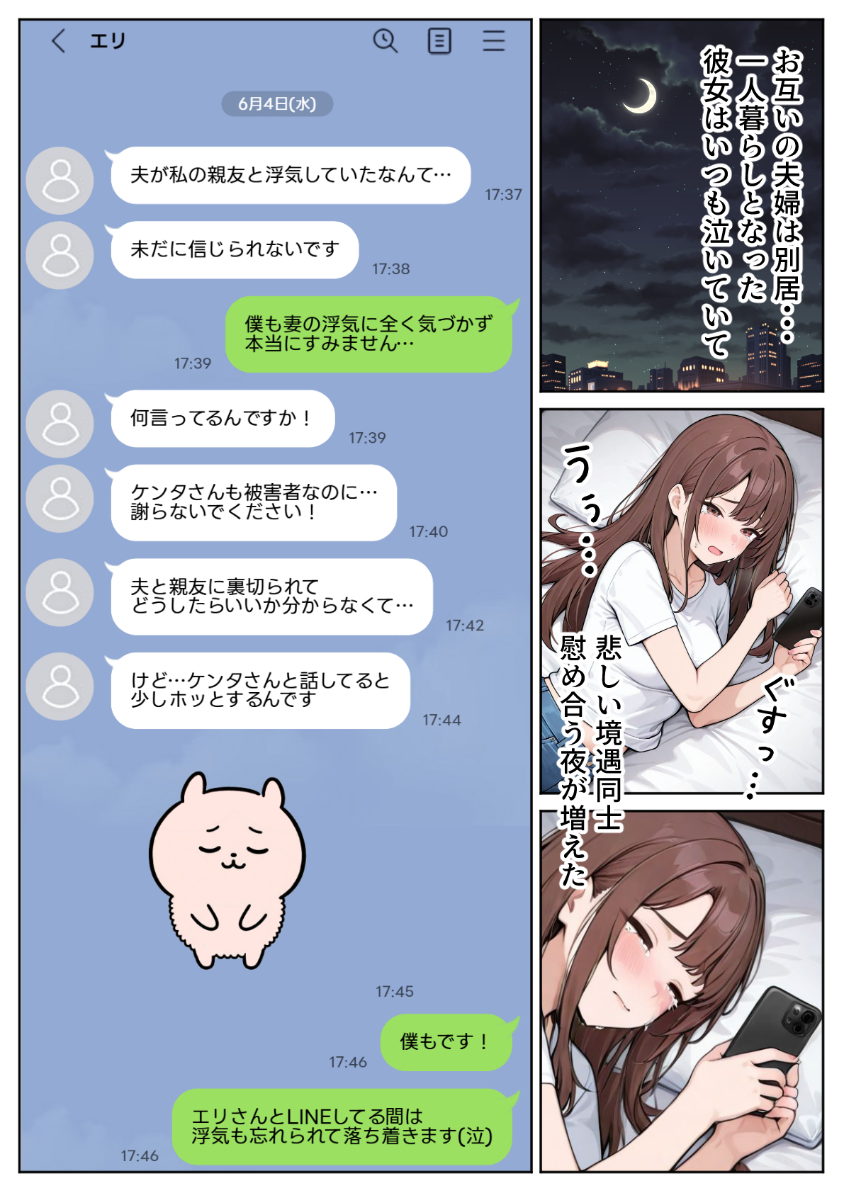 陥没乳首の人妻を寝取る 壊れた関係〜結ばれた愛21