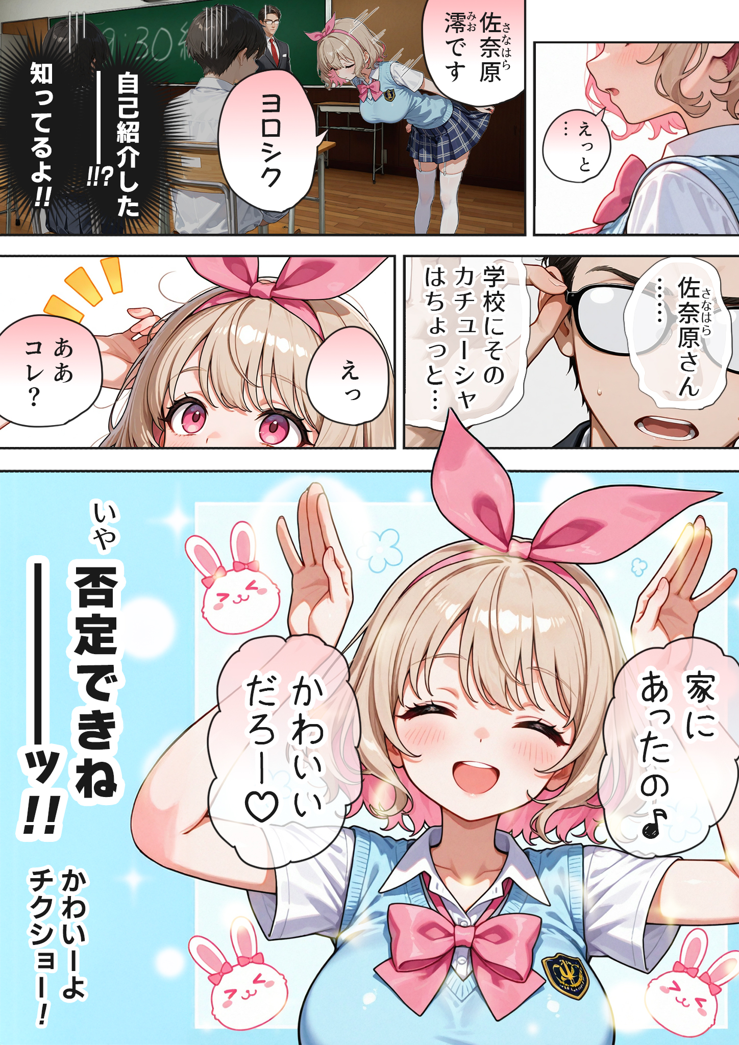 キモおじ⇔JK入れ替わり【2】クラスの男子誰の赤ちゃん孕むかな？17