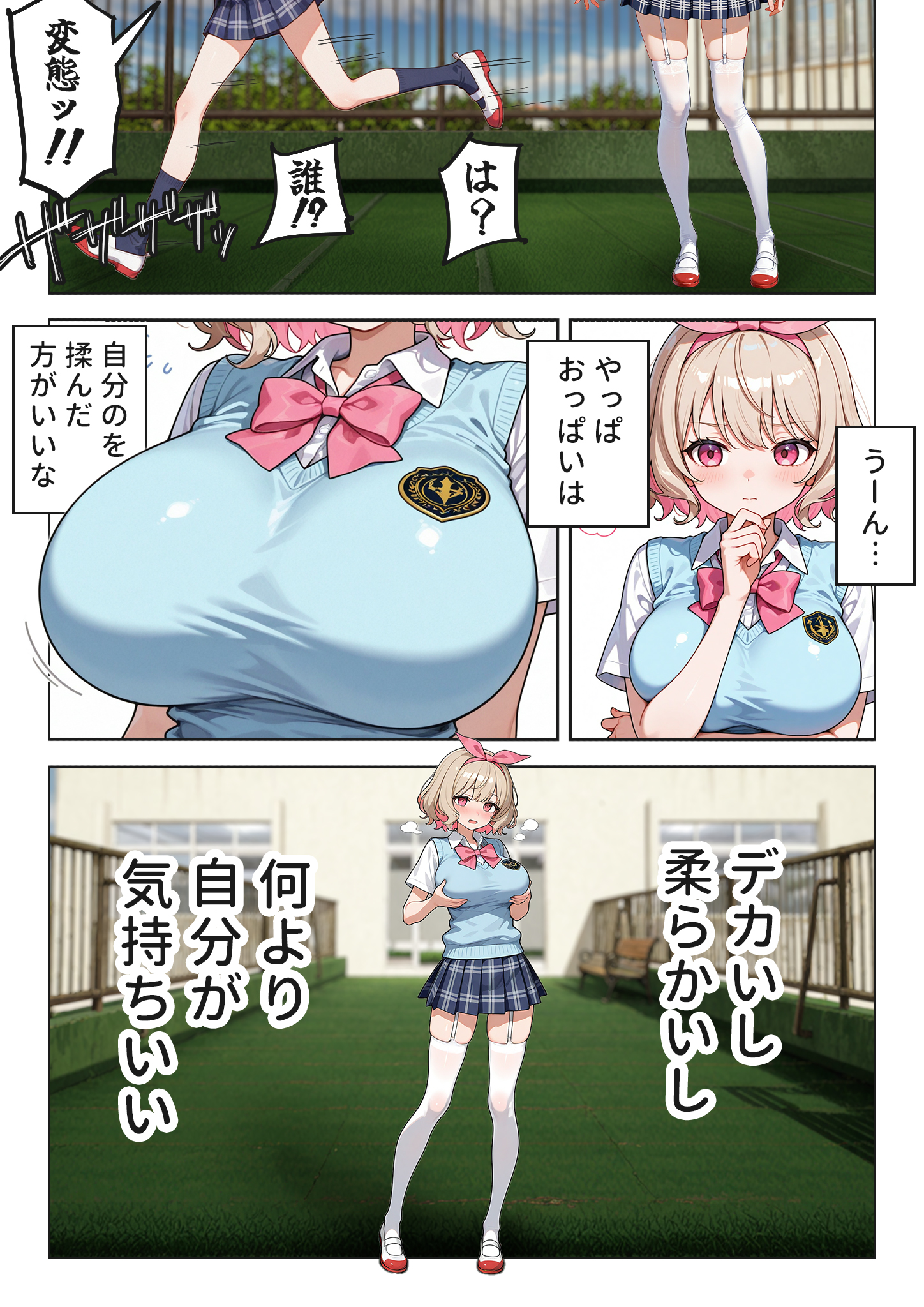 キモおじ⇔JK入れ替わり【2】クラスの男子誰の赤ちゃん孕むかな？24