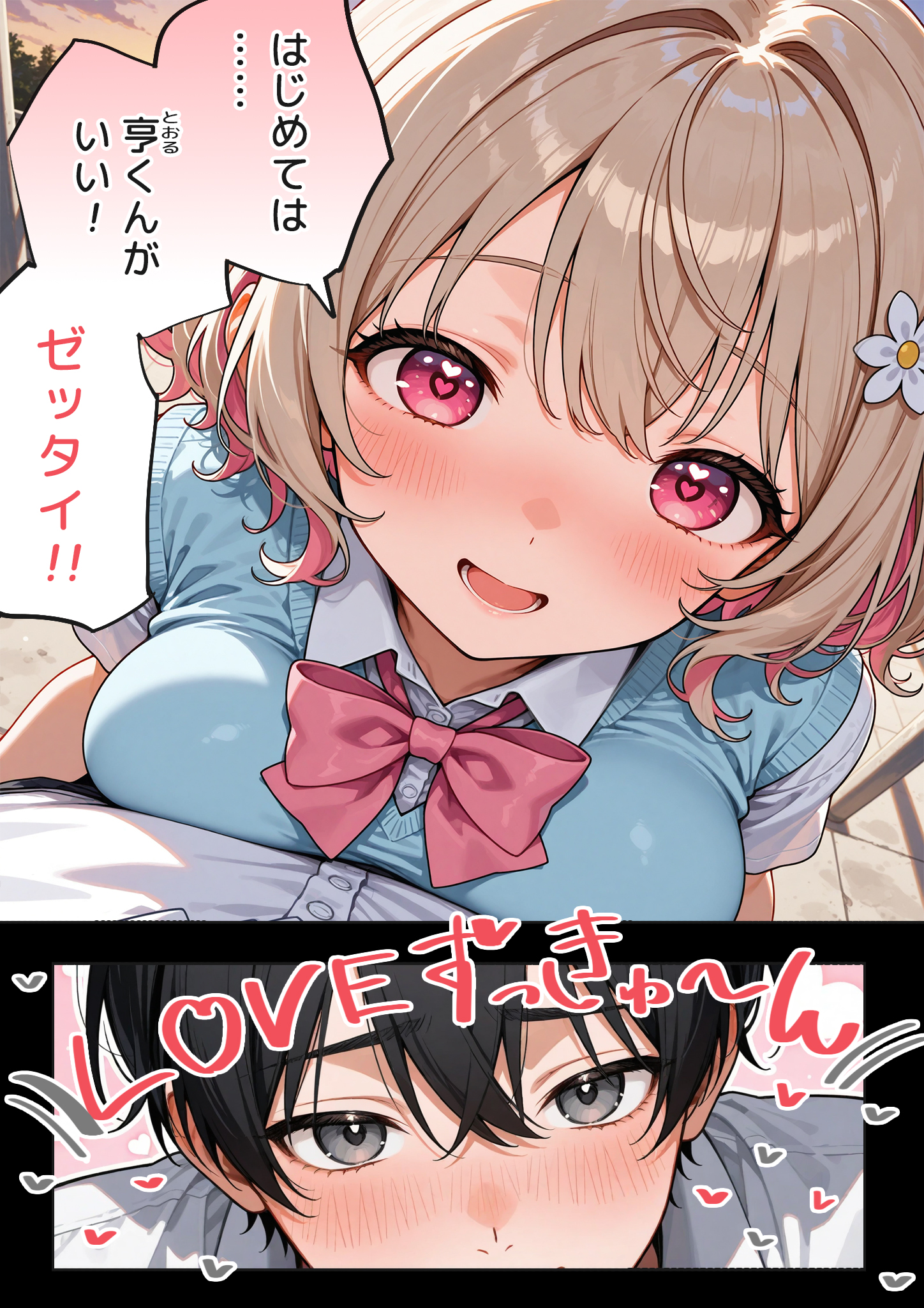 キモおじ⇔JK入れ替わり【2】クラスの男子誰の赤ちゃん孕むかな？39