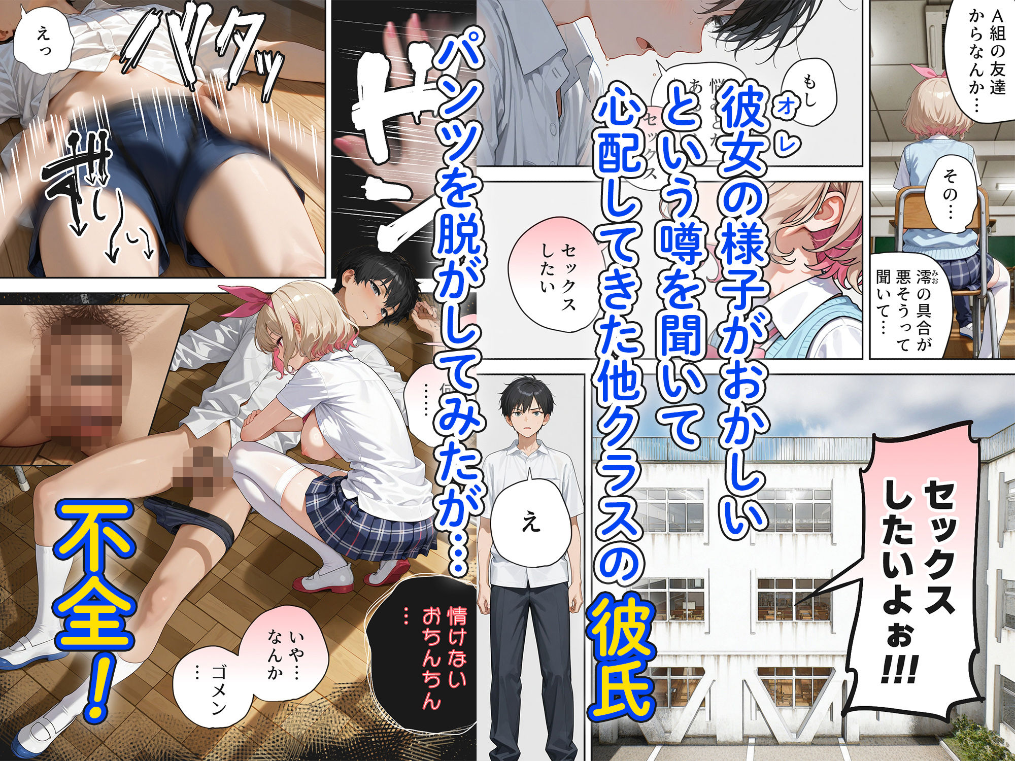 キモおじ⇔JK入れ替わり【2】クラスの男子誰の赤ちゃん孕むかな？5