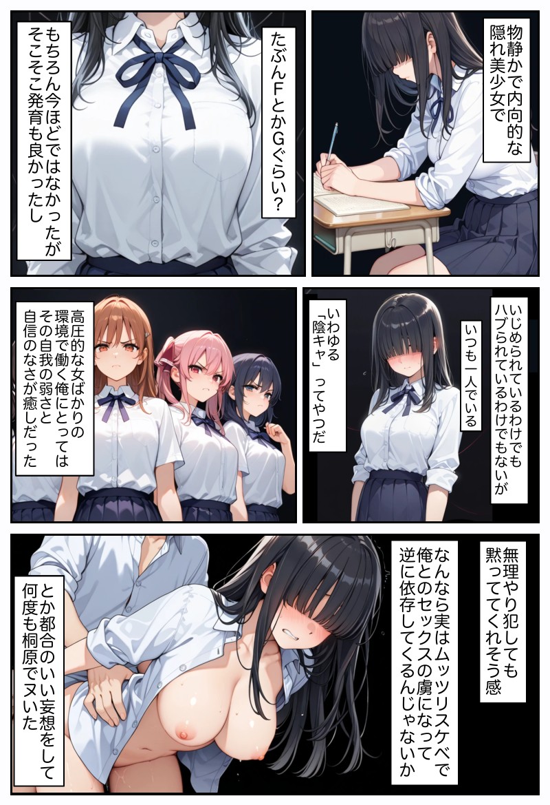 俺しか勃起できない世界 〜Kカップ爆乳陰キャ教え子生オナホ化計画〜37