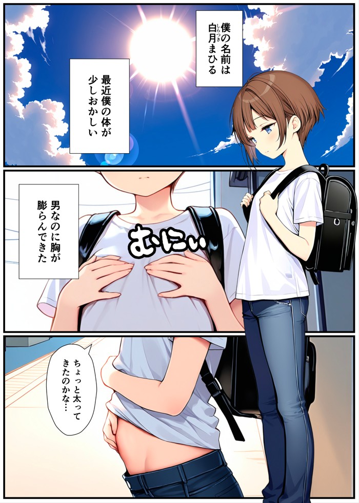 子宮誕生〜女の子になった体でセックスに溺れる学校生活〜10