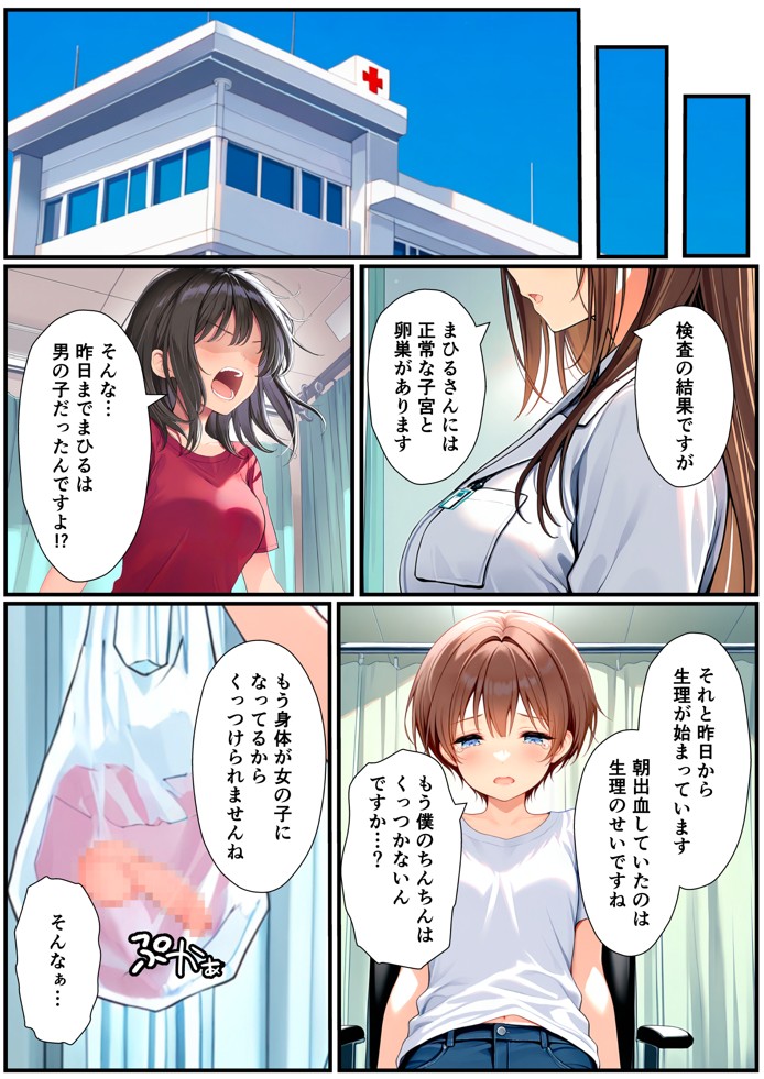 子宮誕生〜女の子になった体でセックスに溺れる学校生活〜14