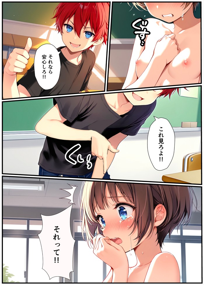 子宮誕生〜女の子になった体でセックスに溺れる学校生活〜34