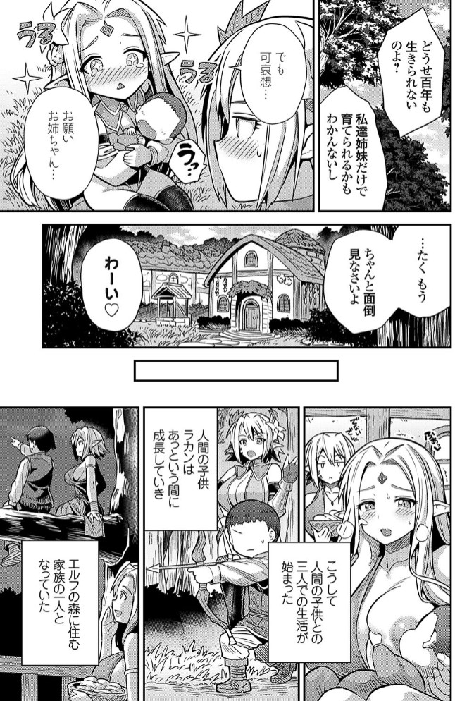 ヤろう系ファンタジー ボテハラクエスト２ エルフ姉妹と孕ませの森3