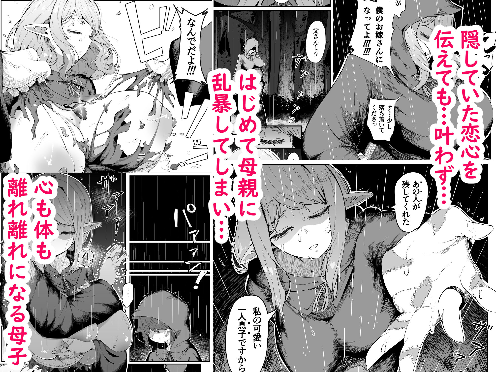 エルフの母と孕むまで6