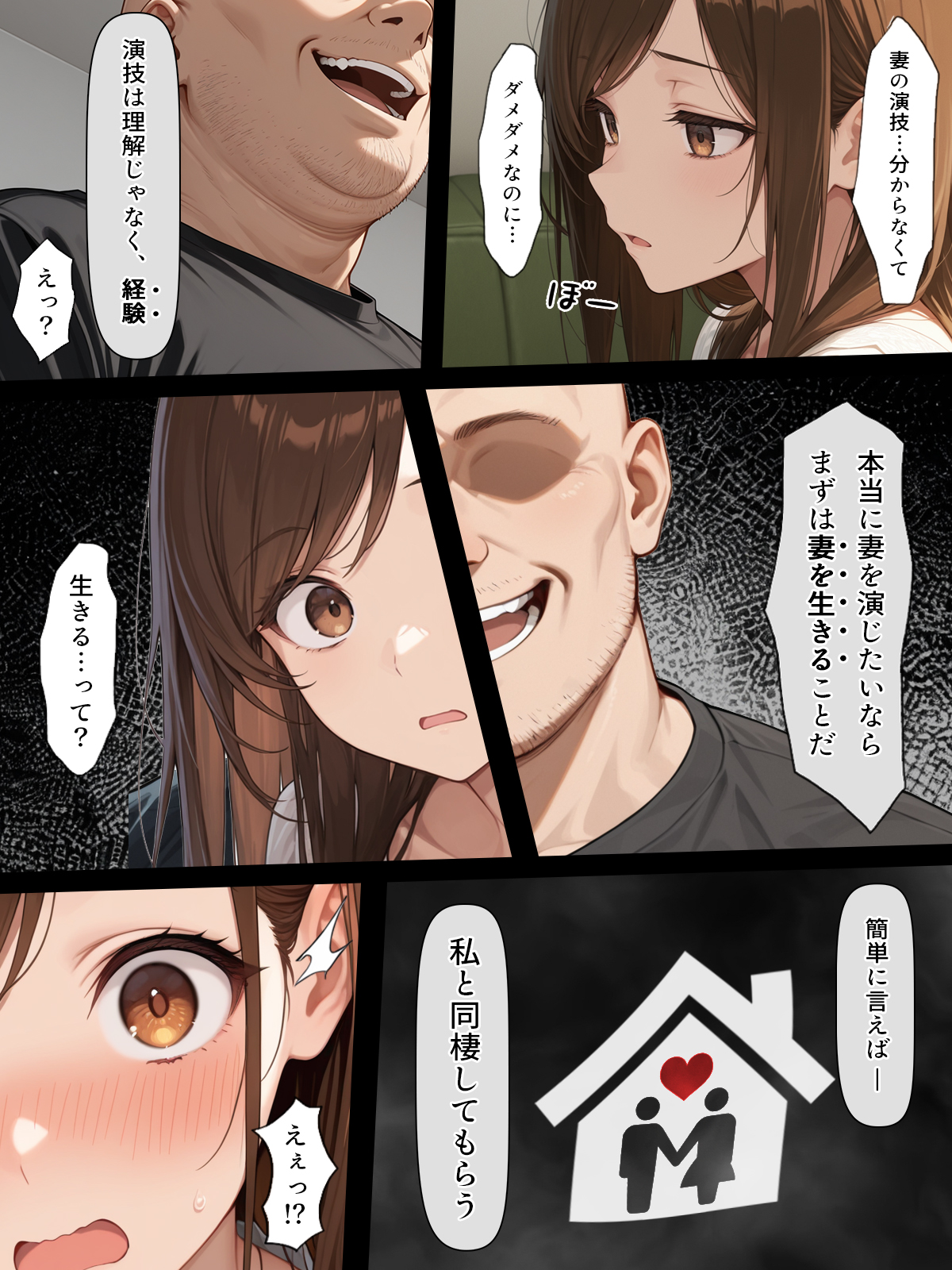 疑似夫婦生活で演技指導 -これは演技、演技のはず――だよね？-16