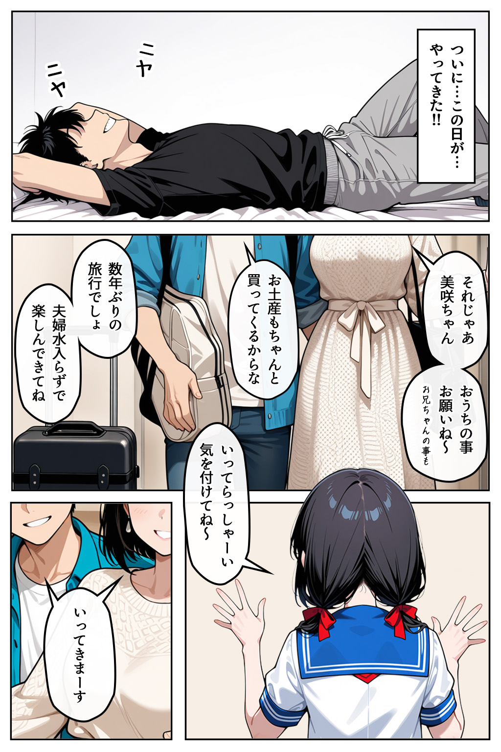  妹と両親不在を満喫した話7