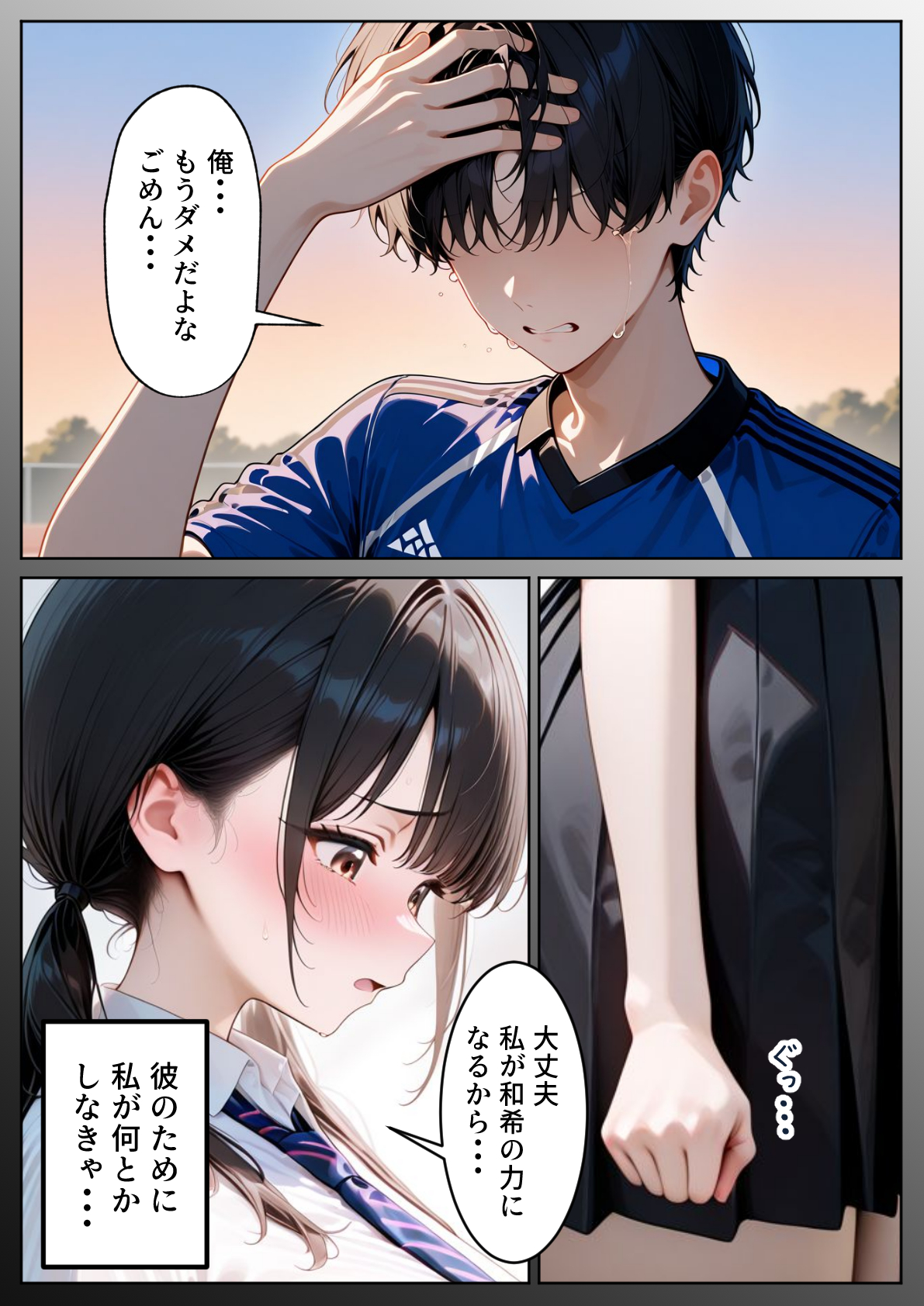 クズ教師に寝取られた巨乳J◯ 〜完堕ちセックス〜20