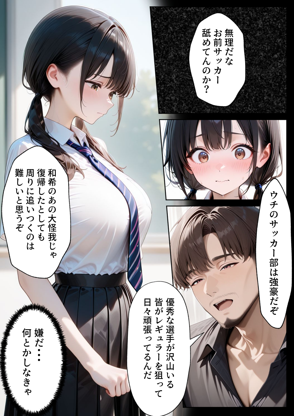クズ教師に寝取られた巨乳J◯ 〜完堕ちセックス〜22