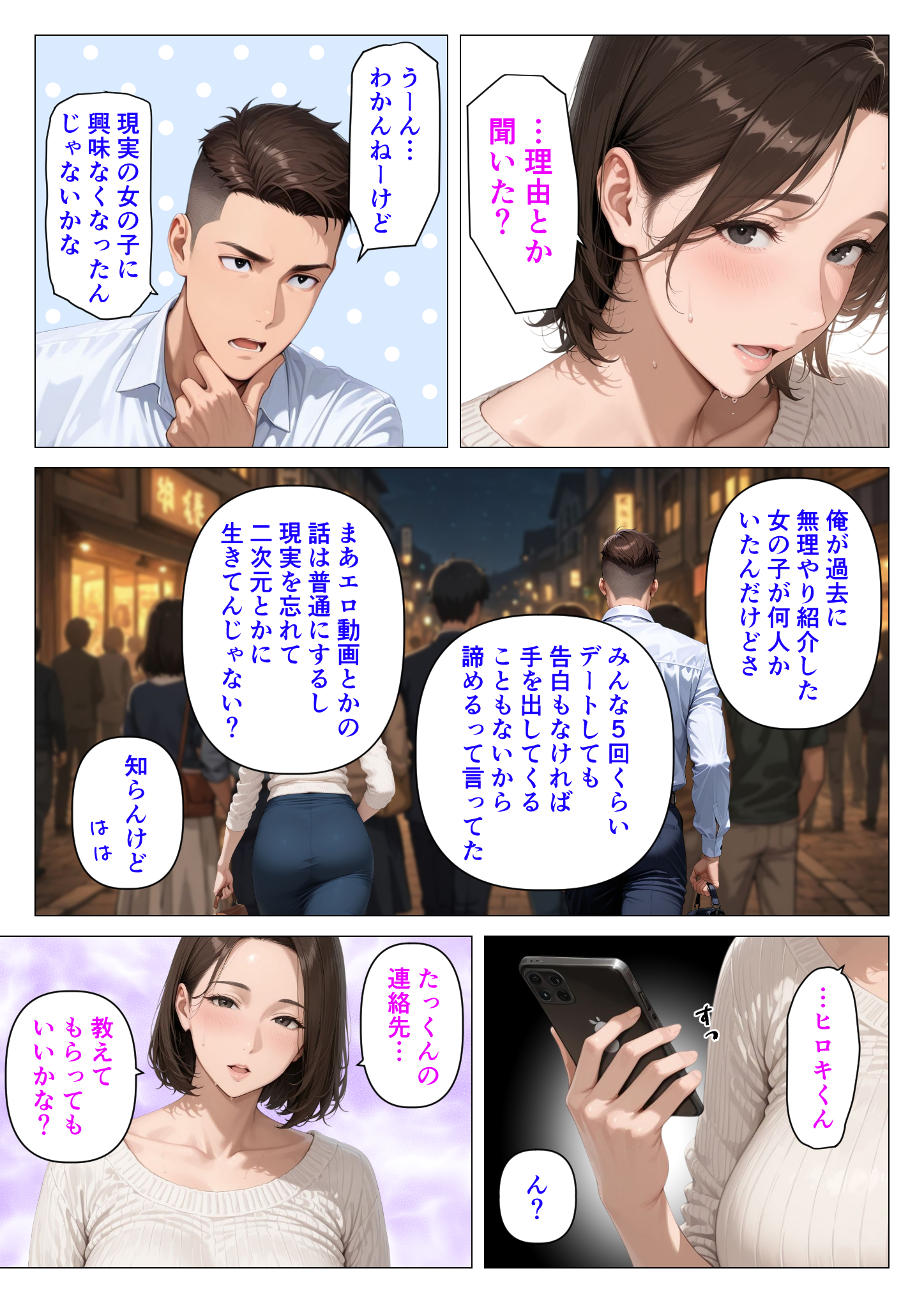 むちむち人妻になった元カノと同窓会で再会した童貞の濃密H 〜今日は私のカラダ好きに使って〜24