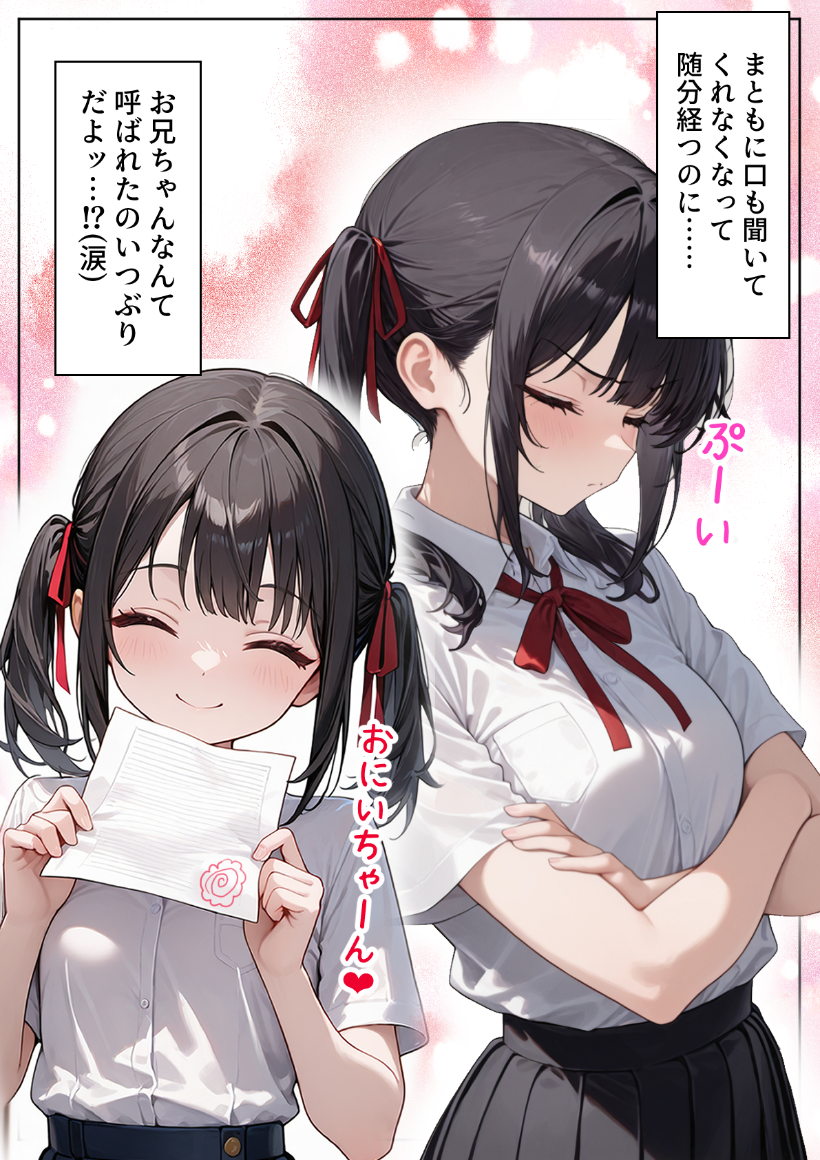 ナマイキ妹が催◯アプリで兄LOVEバレした話35