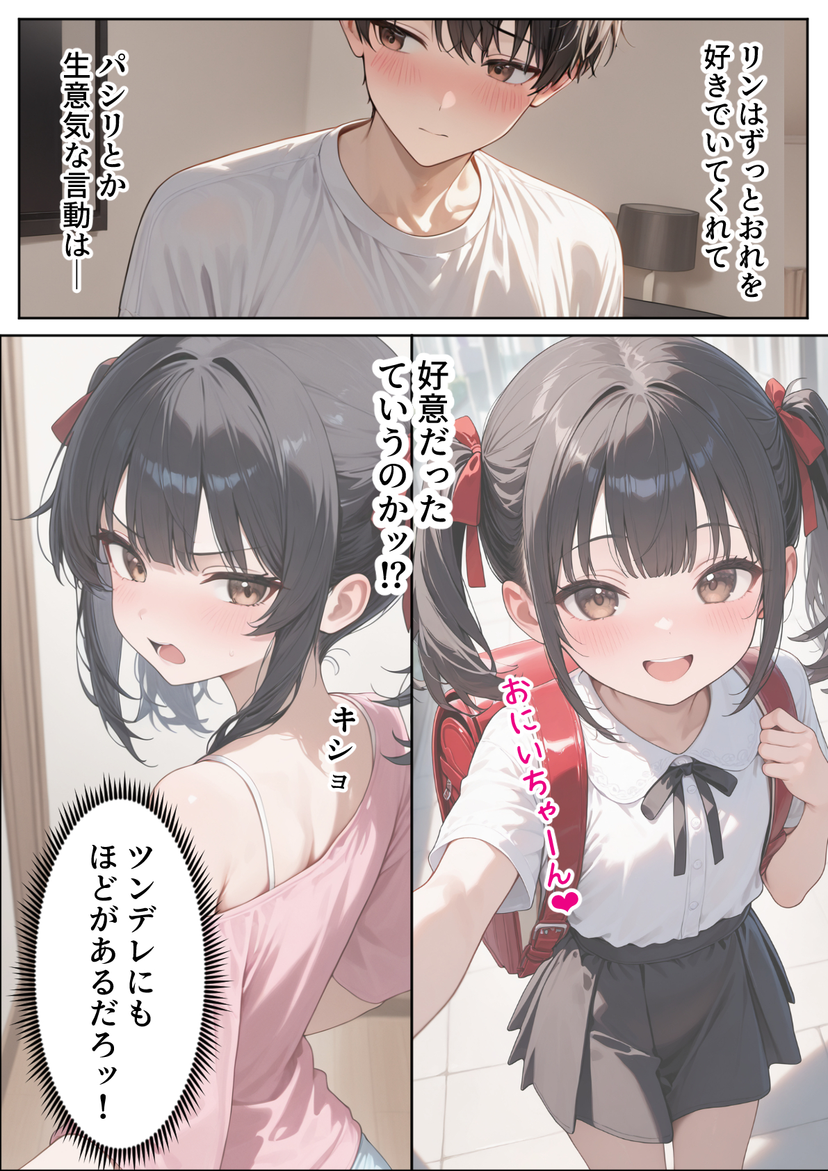ナマイキ妹が催◯アプリで兄LOVEバレした話40