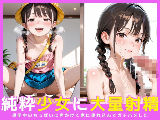 通学中の純粋少女に声かけて家に連れ込んでガチハメして大量射精した1